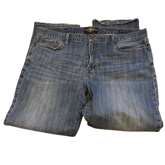 Lucky Brand 361 Vintage Straight Jeans men’s 32x32 medium wash - Picture 1 of 11